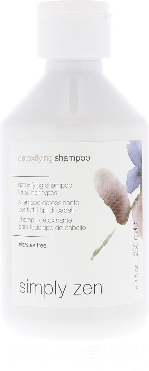 Simply Zen detoxifying shampoo 250 ml - Normale shampoo vrouwen - Voor Alle haartypes