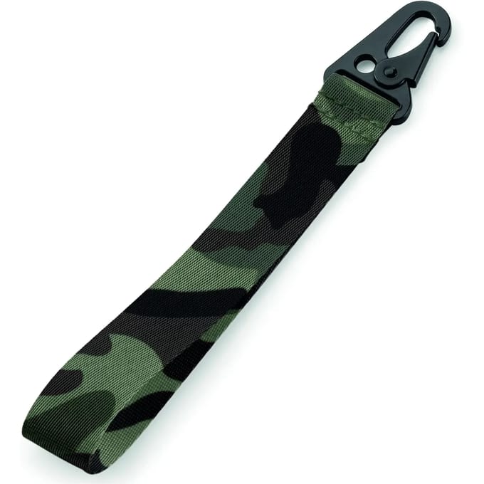 Key Clip Jungle camo BG100 Brandable