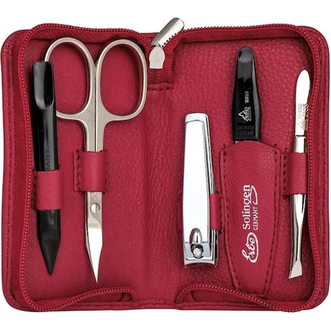 ERBE Manicure-etuis Etui met rits, 5-delig Nagelaccessoires Unisex