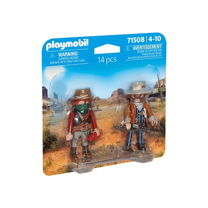 PLAYMOBIL DuoPacks Bandieten en sheriffs - 71508