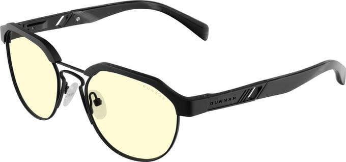 GUNNAR - CAMPBELL Gaming Bril - Computerbril - Blauw Licht Bril - Blue Light Glasses 0.2 Sterkte Amber