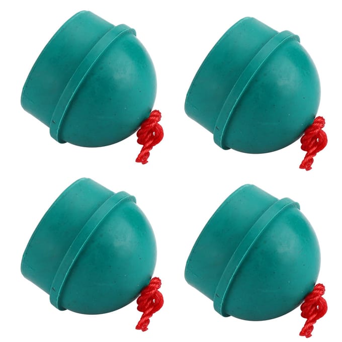 4 STUKS Groene Rubber Biljart Krijthouder Snooker Tafel Krijtcontainer Dop Accessoire red