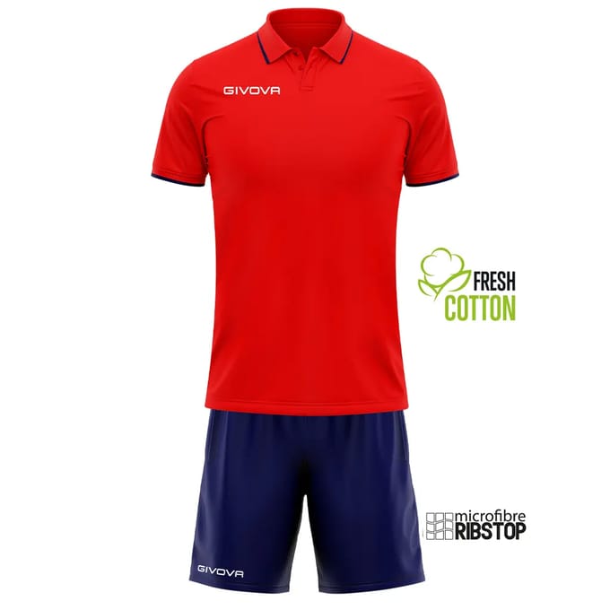 Kinderpolo en -short Givova Street