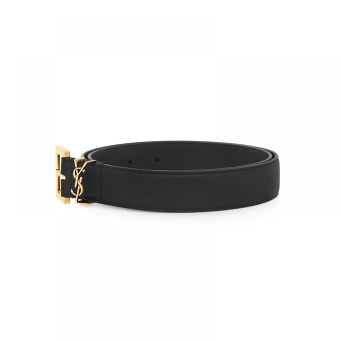 Saint Laurent 634440 Dti0w 1000 Cassandra Monogram Carré Or Ceinture 634440 DTI0W 1000 (100) black