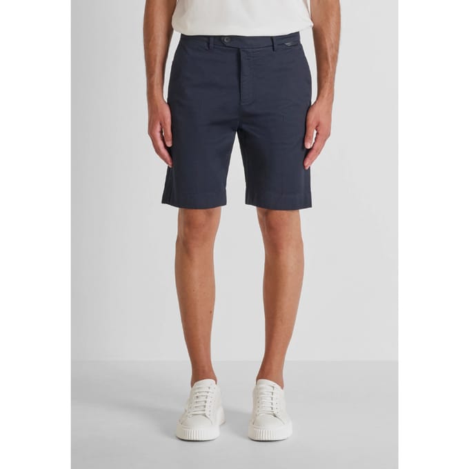 shorts man blauw marine