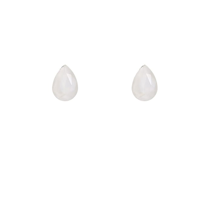 Go Dutch Label Oorknoppen Drop Stud White