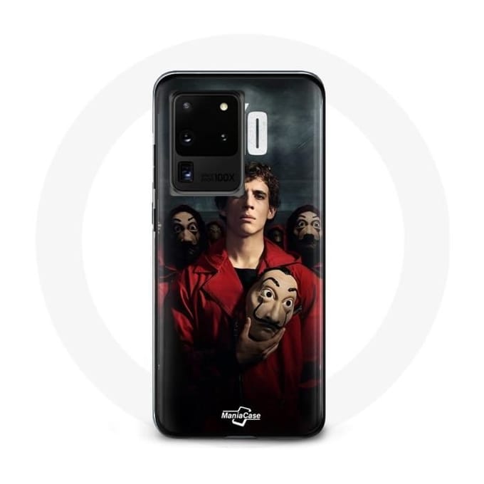 Case voor Samsung Galaxy S20 Ultra La Casa De Papel Rio Masker
