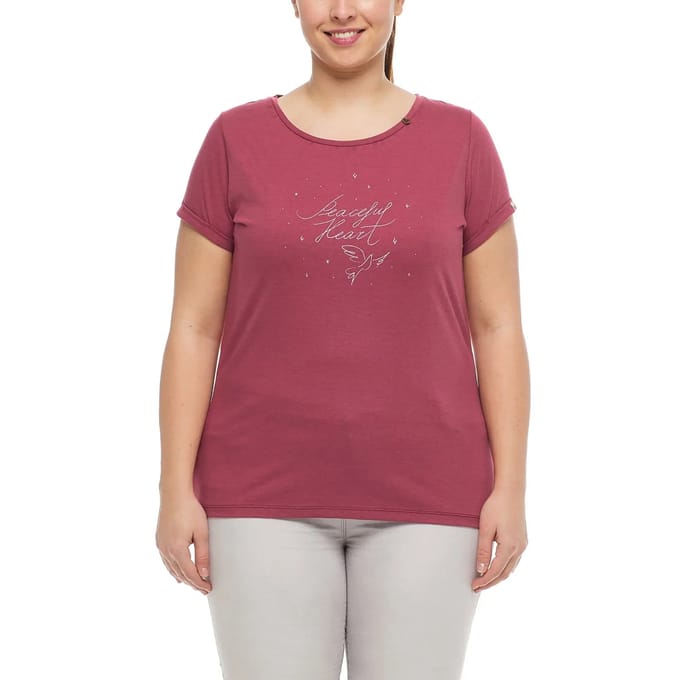 T-shirt dames Ragwear Florah A Plus