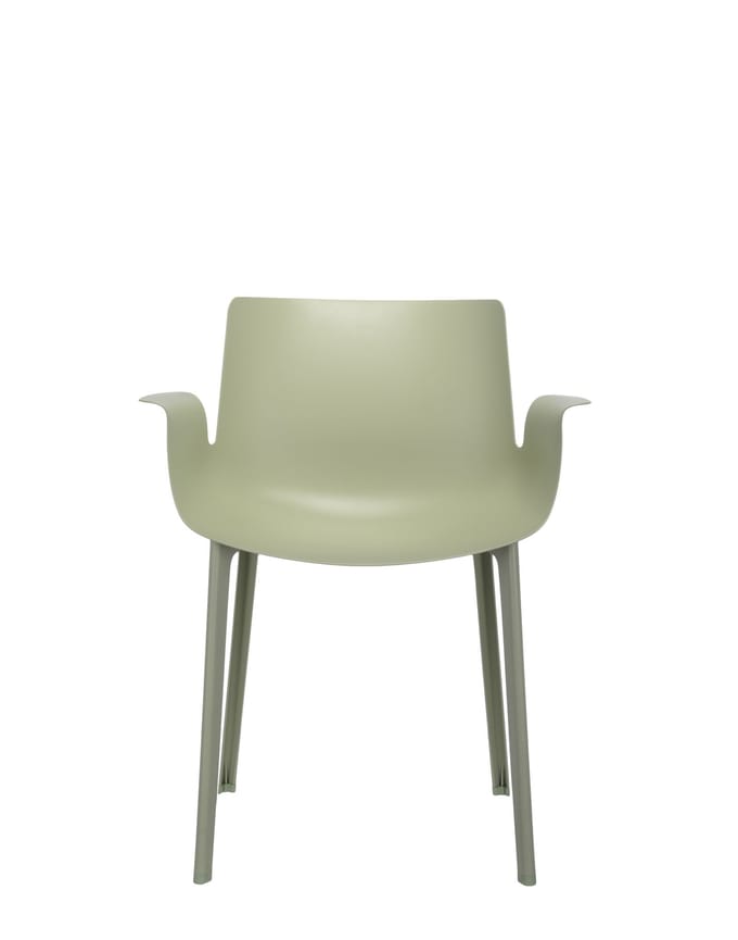 Kartell - Piuma stoel - saliegroen