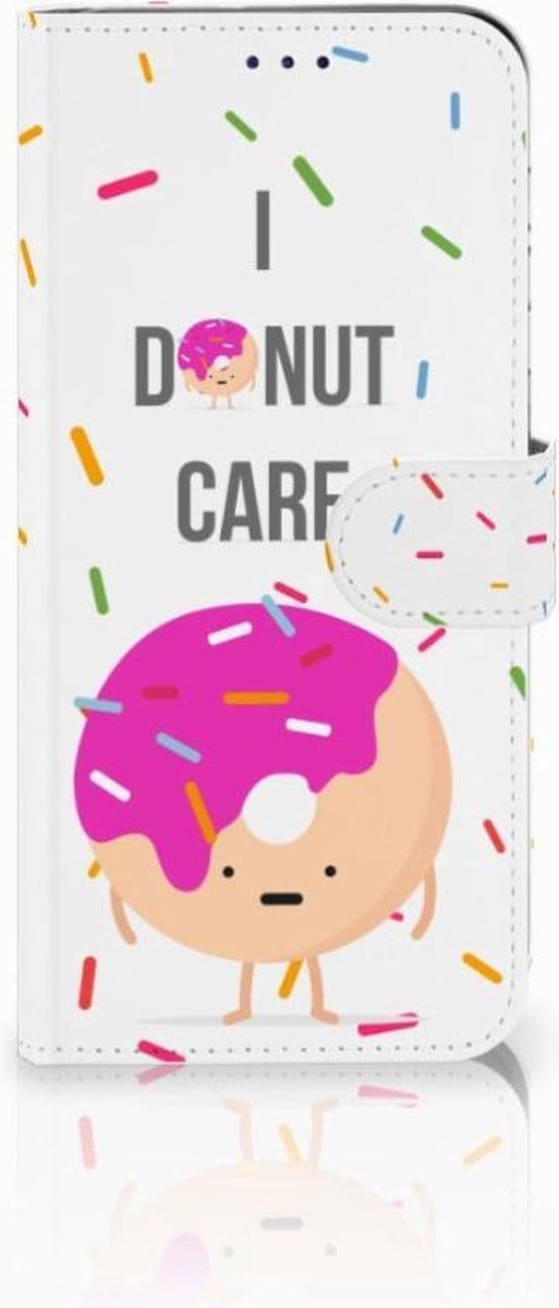 Samsung Galaxy A50 Book Cover Donut Roze