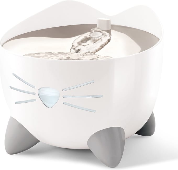 Catit Pixi Smart Drinkfontein - 2L - Wit - met App - UV-C Waterfontein