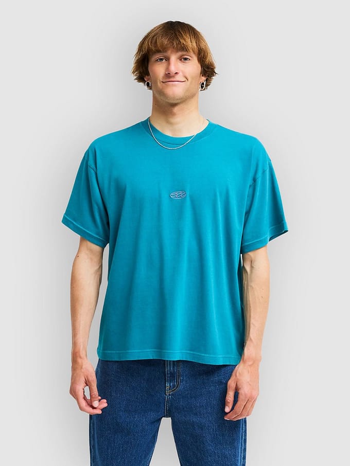 Billabong Og Wave T-shirt Met Korte Mouwen Blauw XL Man