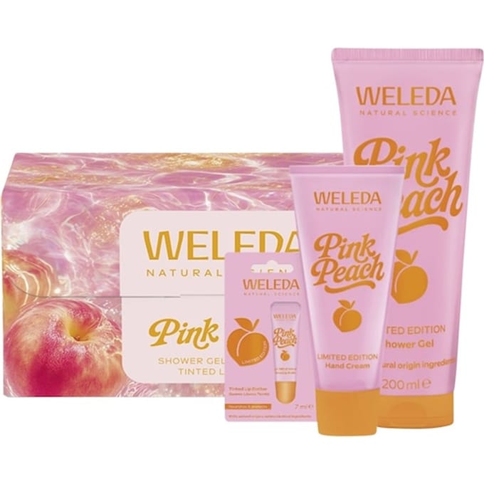 WELEDA Douche verzorging Limited Edition Roze Perzik geschenkset Schoonmaken Unisex
