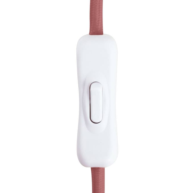 Globen Lighting tafellamp Castello, roze/beige, hoogte 28 cm