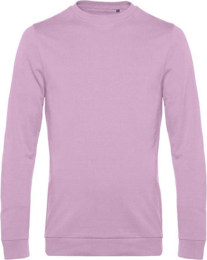 B&C Heren in sweatshirt (Snoepjesroze)