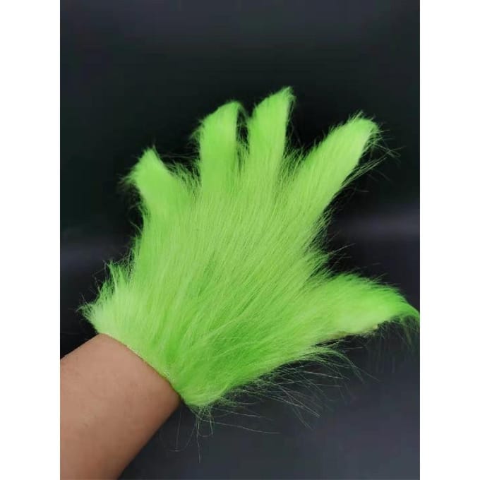 Groene Complete Kostuumset (Masker + Hoed + 2 Handschoenen) - Voor Halloween & Themafeesten green