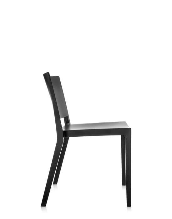 Kartell - Lizz Mat stoel - mat gekleurd - grijs - 4 - 6 Wochen