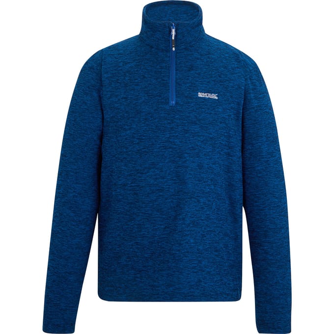 Regatta Heren Thompson Marl Half Zip Fleecejack (Olympisch Blauw)
