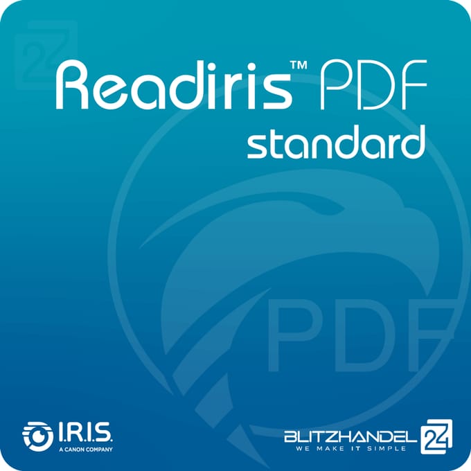 Readiris PDF Standard 23 Windows Nieuwe Aankoop