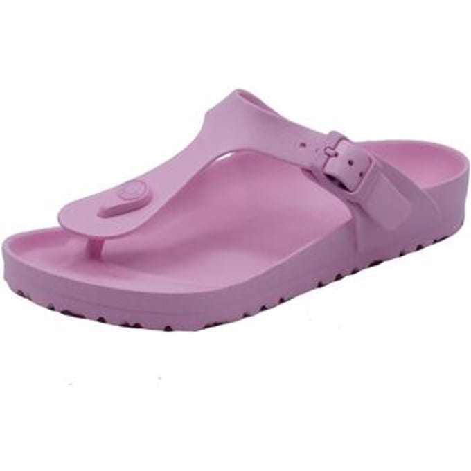 Teenslippers BIRKENSTOCK 1027352 Gizeh Eva Fondant