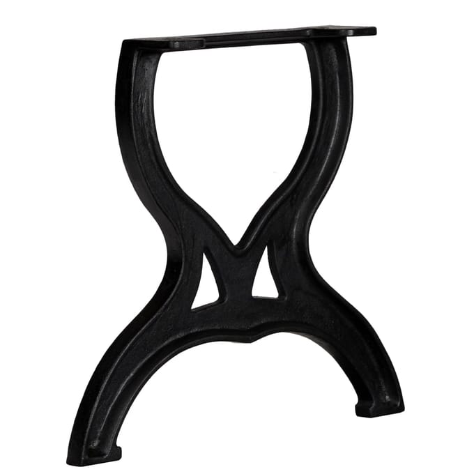 vidaXL - Salontafelpoten - 2 - st - X-frame - gietijzer