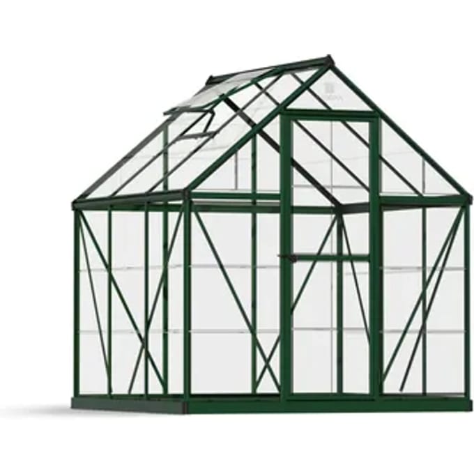 Canopia Tuinkas Harmony 6x6 - Polycarbonaat - Groen - 185x186x208cm