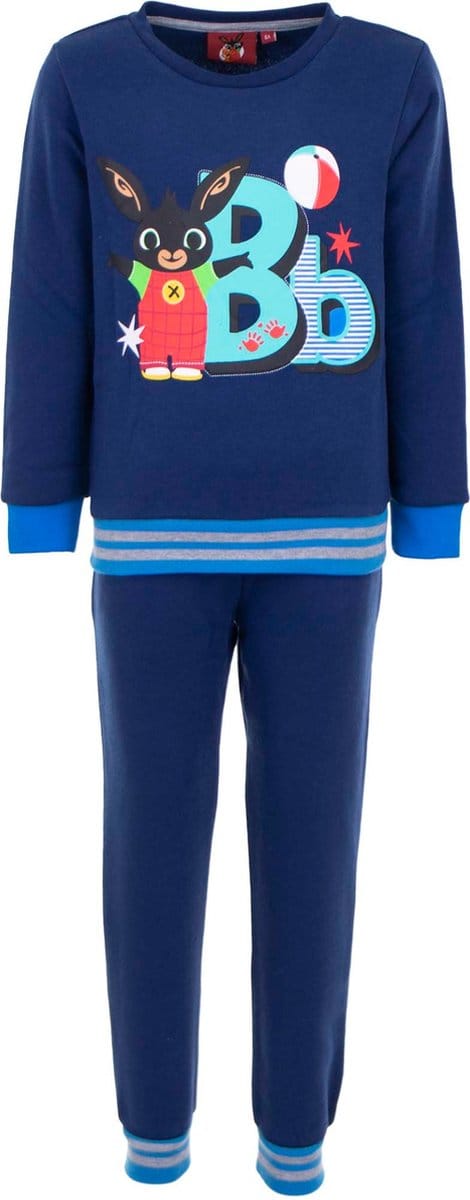 Bing - Bingbunny - Joggingpak - Donkerblauw - 4 jaar