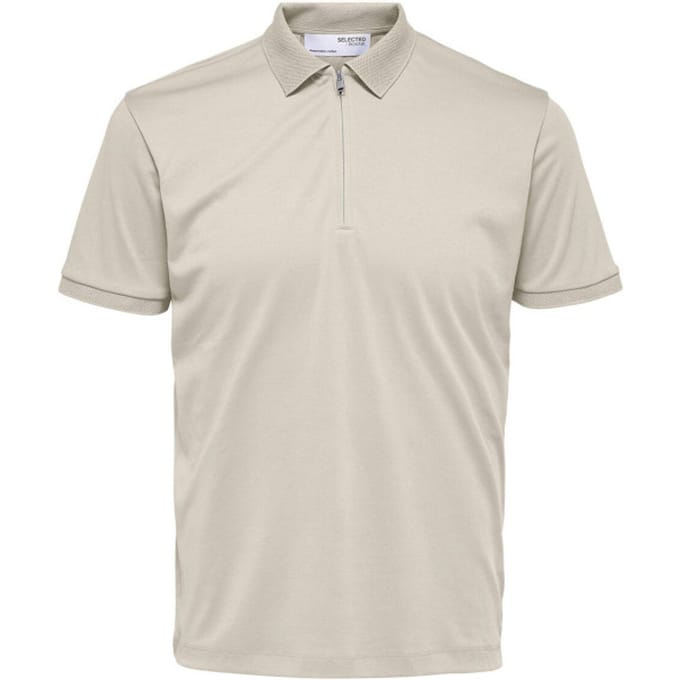 Regular fit poloshirt van katoenmix, model 'FAVE'