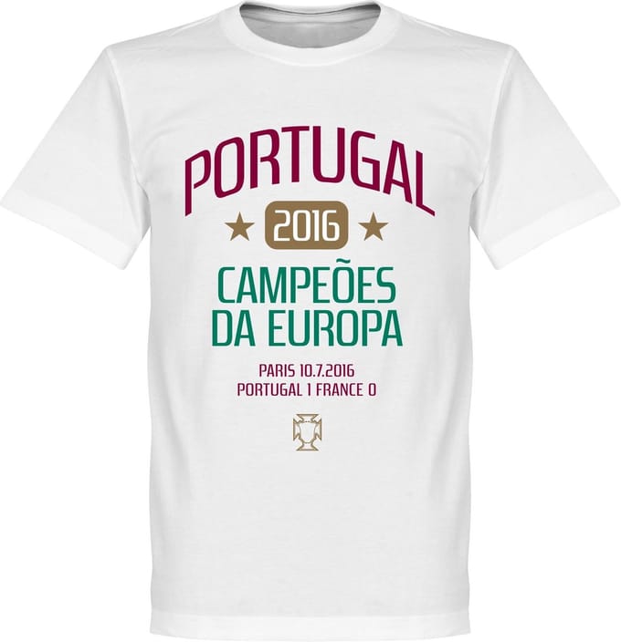 Portugal EURO 2016 Winners T-Shirt - 5XL