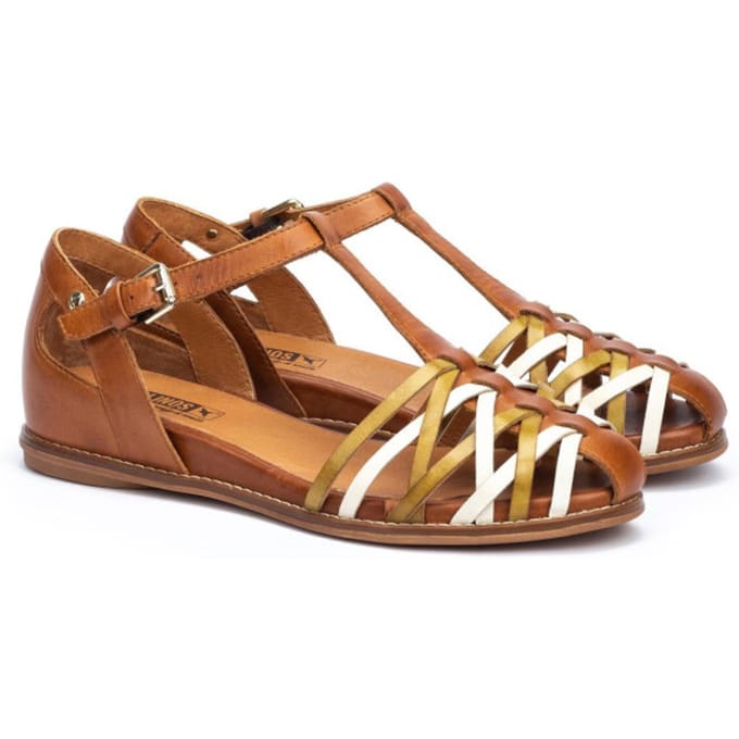 Pikolinos Talavera - dames sandaal - Bruin - maat 41 (EU) 7.5 (UK)