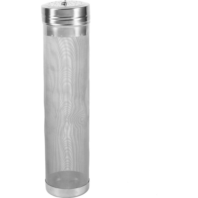 RVS Homebrew Bier Wijn Hopfilter Zeef 300 Micron Handig Huisaccessoire white
