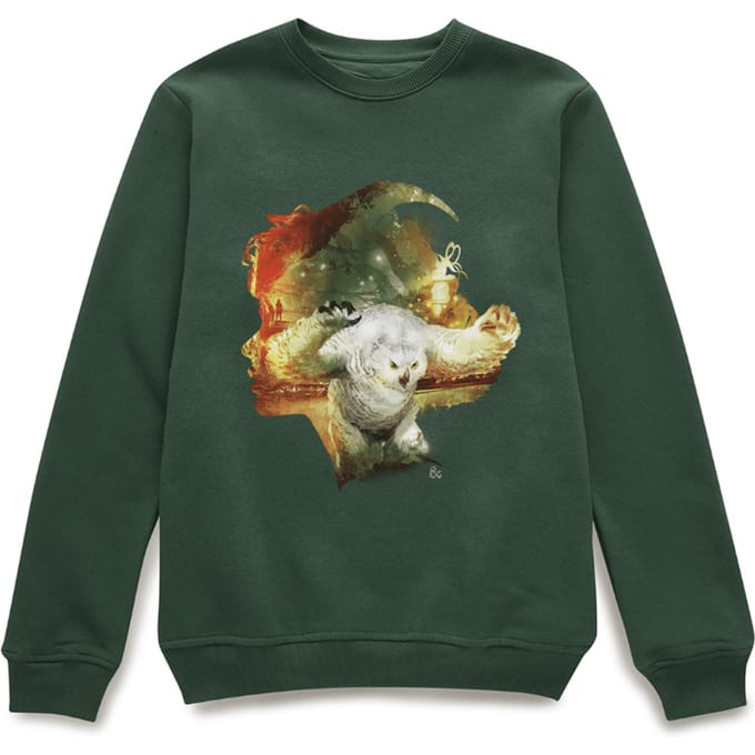 Dungeons & Dragons Owlbear Sweatshirt - Green - XS