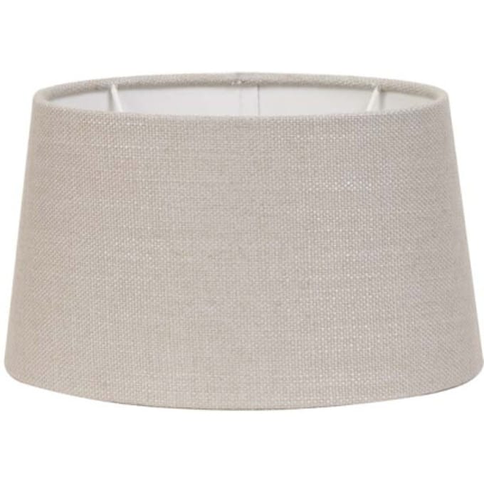 Light & Living - Lampenkap LIVIGNO - 25x21x14cm - Grijs