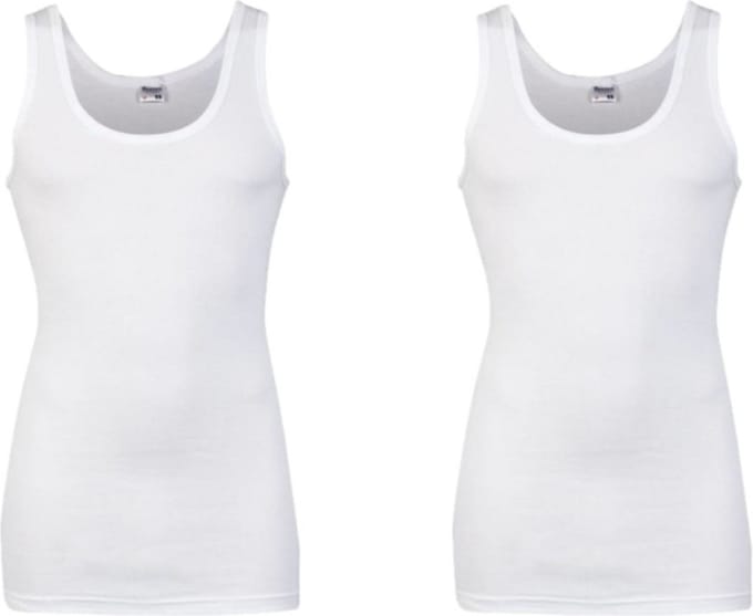 Set van 4x stuks grote maten Beeren heren hemd wit - Classic heren hemd wit plussize, maat: 4XL