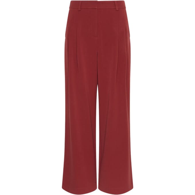MSCH Copenhagen Mschhenrika Hw Pants Broeken Dames - Rood - Maat S