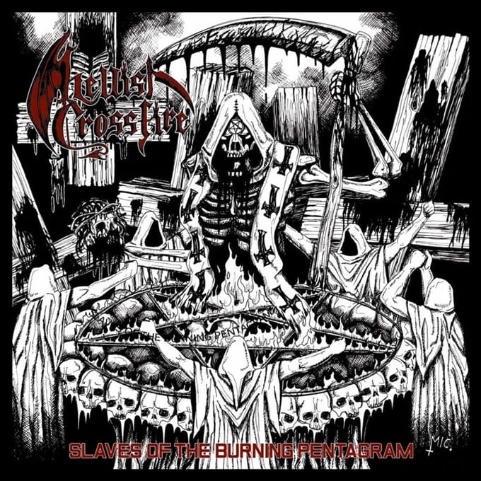 Hellish Crossfire - Slaves Of The Burning Pentagram (CD)