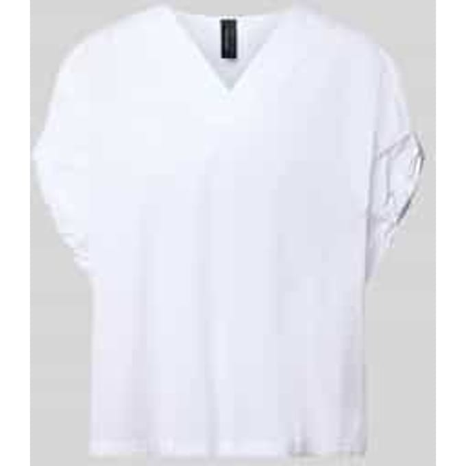 relaxed fit blouse met V-hals