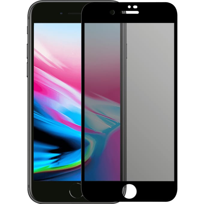 iPhone 8 Plus Privacy screenprotector gehard glas Edge to Edge