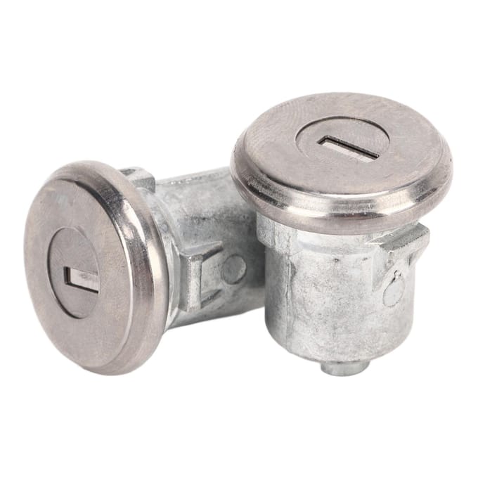 Autodeurslotcilinder met Sleutel 5070006 Compacte Structuur Metaal Vervanging Voor Blazer 1969?1991 gray