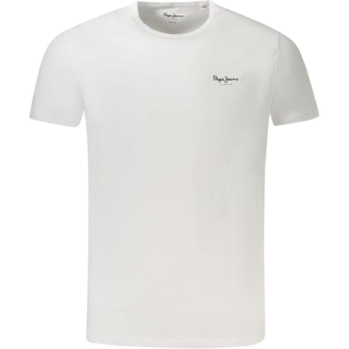 slim fit T-shirt van mix van katoen model 'ORIGINAL BASIC 3'