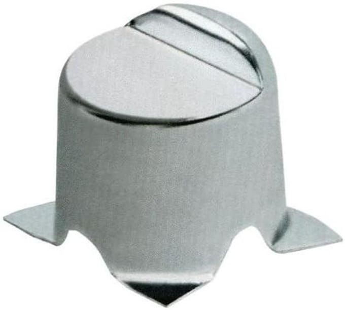 Schommelstop voor Poorten - Deurstopper - Bevestigen Poorten - Voor Cement - 96 mm Diameter - Metaal