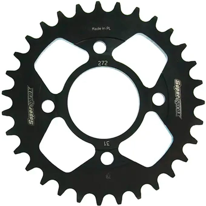 Motorfiets kroon Supersprox RFE-272:31-BLK # JTR272-31 # 50-32013-31
