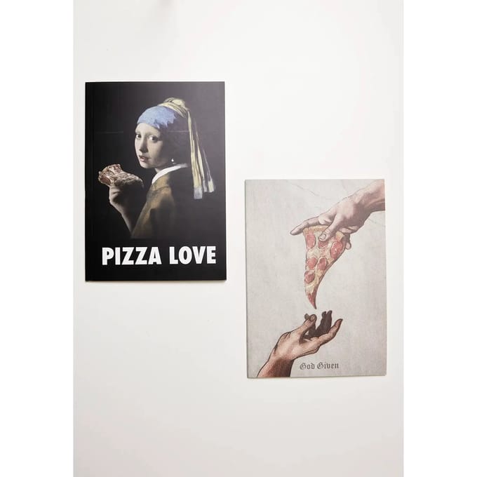 Schriften Mister Tee Pizza Art (x2)