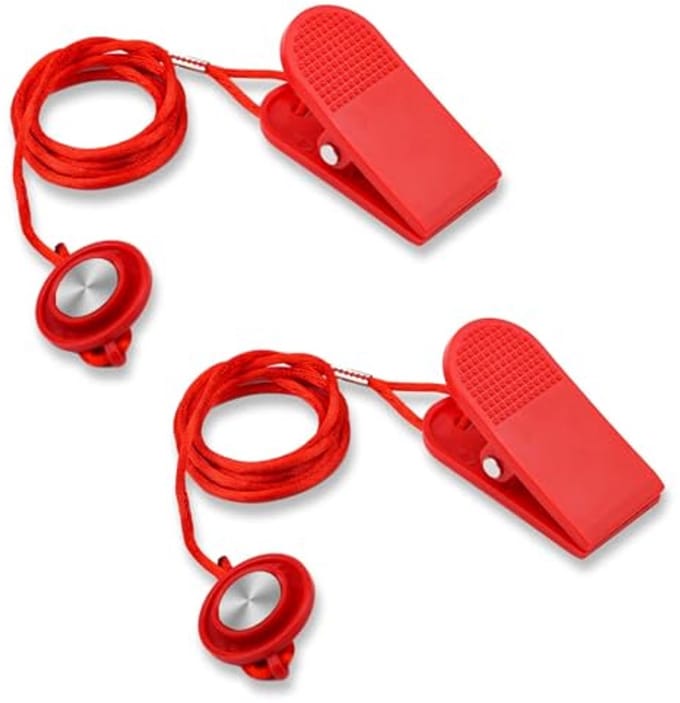Universele Loopband Veiligheidssleutels - 2 Stuks Magneet Noodstop voor Hardloopmachines