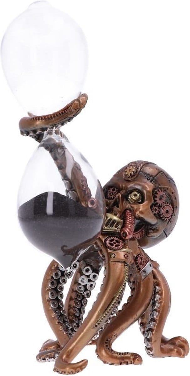 Nemesis Now - Steampunk - Zandloper - Mechanische Octopus - Tentacled Time Keeper 18.5cm