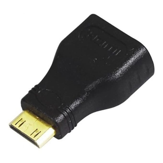 Mini-Hdmi mannelijk naar HDMI vrouwelijk adapter