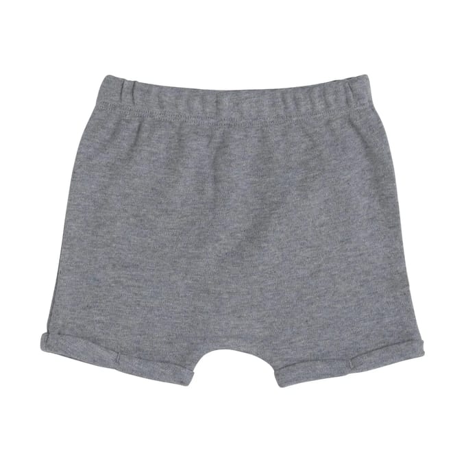 Baby's Only Kort broekje Melange - Grijs - 68 - 100% ecologisch katoen - GOTS