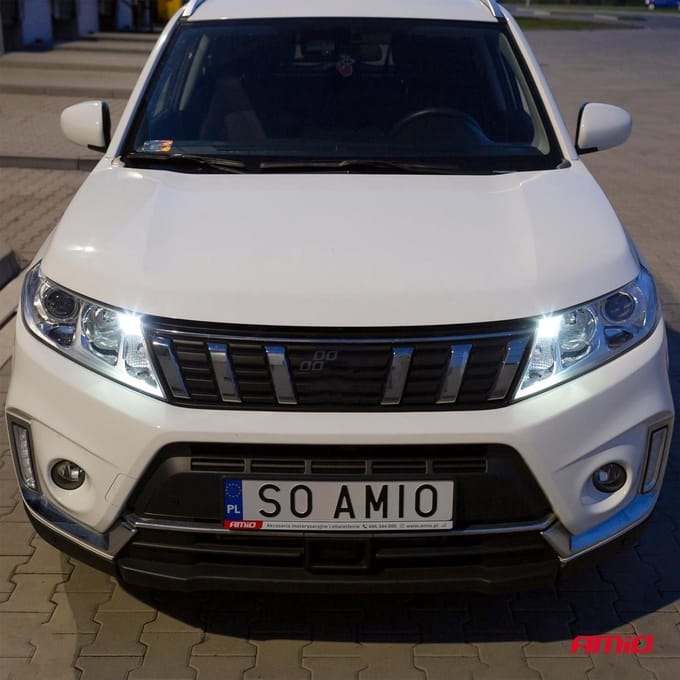 AMiO LED CANBUS 18SMD UltraBright 2016 T10e (W5W) Wit 12V/24V