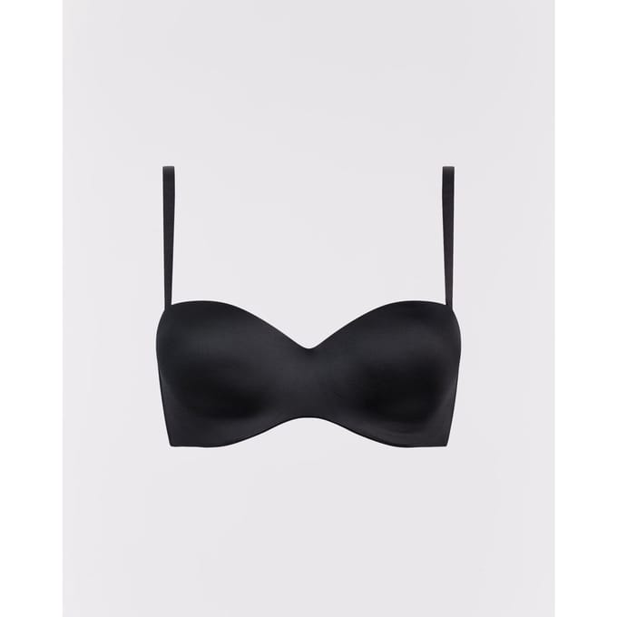 Maidenform  - Maat 85D - Strapless Minimizer Bra Vrouwen Beha - Black
