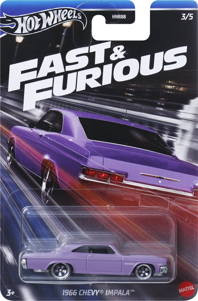 Hot Wheels Fast & Furious HRW53 speelgoedvoertuig